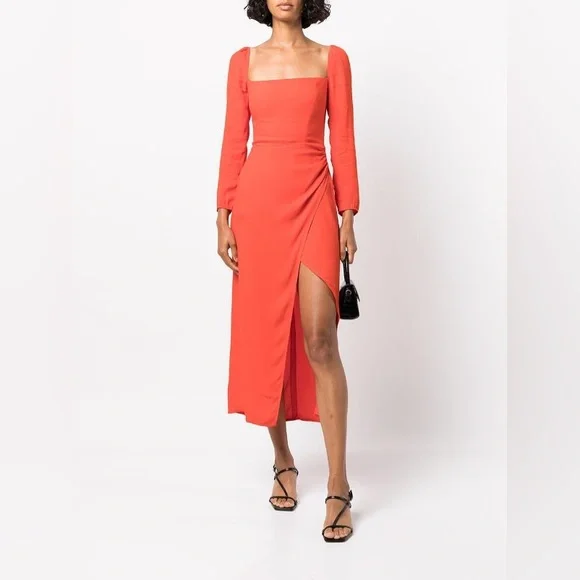 Reformation Dresses Reformation Hilda Longsleeve Midi Dress